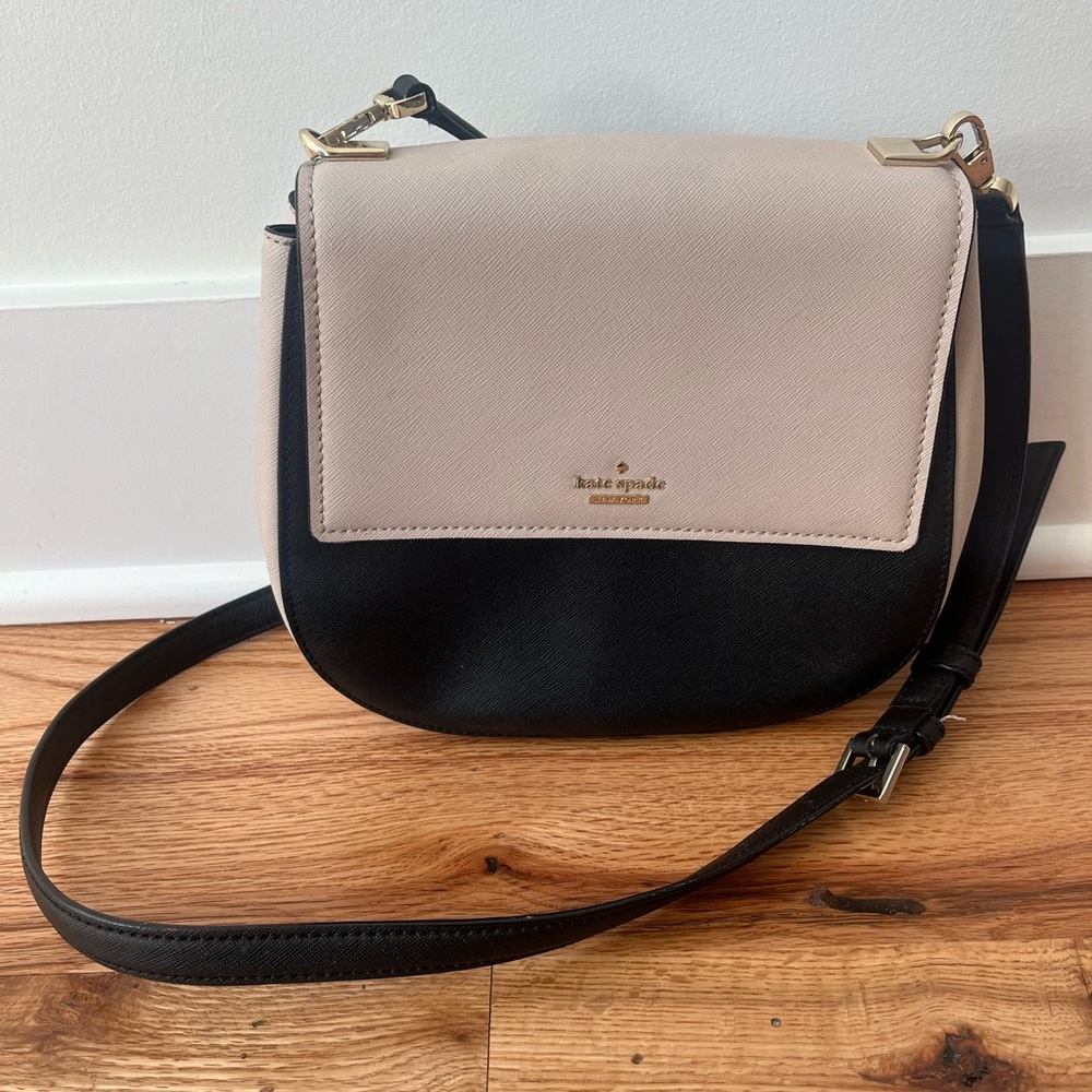 Kate Spade Cream & Black Purse